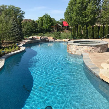 Legendary Escapes Hybrid Swimming Pool Serenity in Shelby Township {GAD}