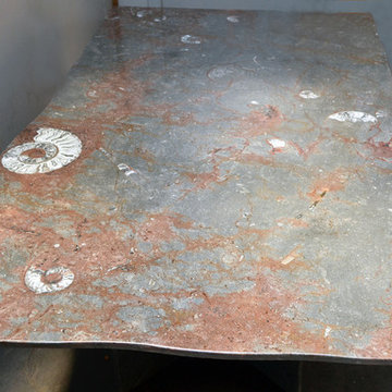 Fossil Marble Table Tops