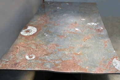 Fossil Marble Table Tops