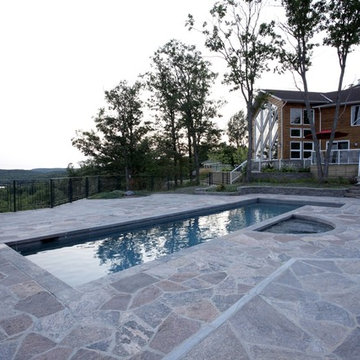 Geometric Concrete Pool Gallery