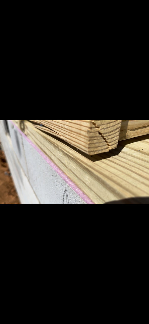 How to pull down rim joist to sill plate