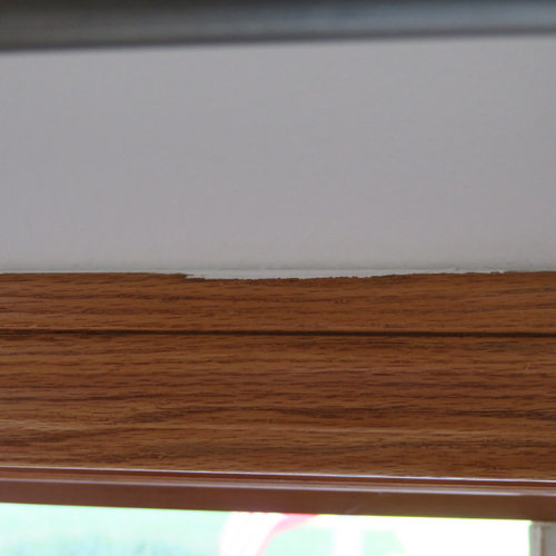 paint chipping off of walls and other issues w/professional