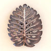 Novica Handmade Stylized Leaf Copper Wall Sconce