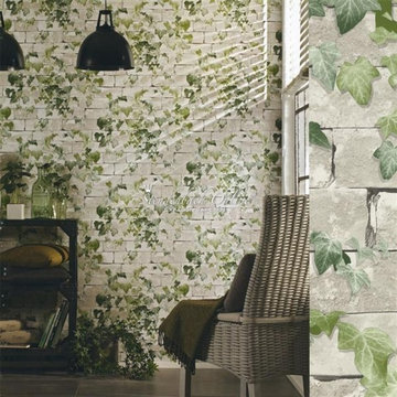Brick Wallpaper Accent Wall