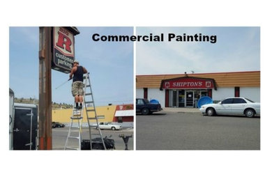 Commercial Painting Big R Downtown Billings