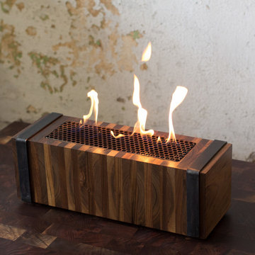 Old Industrial Vent Free Fireplace