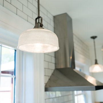 East End White Traditional Kitchen
