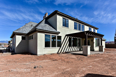 Example of a classic home design design in Salt Lake City