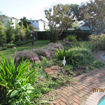 Rain Garden - Rock-Lined Swales (Dry Creek Beds)