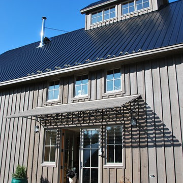 Converted barn home, Gatineau Hills