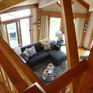 A Memory-Filled Timberframe Home