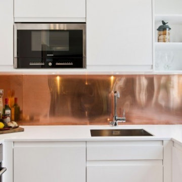 Copper Backsplash