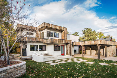 Trendy exterior home photo in Denver