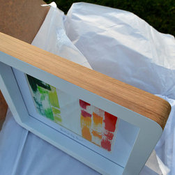 The national flag of Ireland { Original painting and frame by Swav } - Paintings