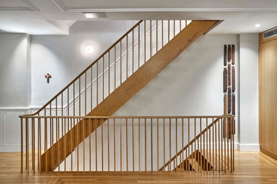 Design ideas for a modern staircase in New York.