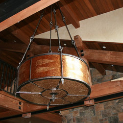 True North Arrow Chandelier - Chandeliers
