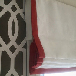 Custom Window Treatments - Roman Shades