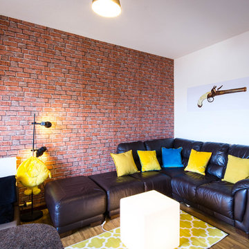 Industrial Style One Bedroom Apartment