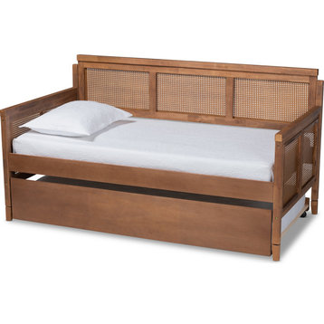 Toveli Daybed with Trundle - Ash Walnut