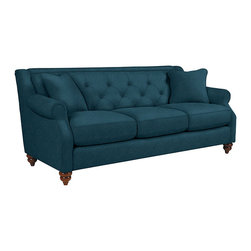 Aberdeen Premier Sofa by La-Z-Boy shown in Navy - Products