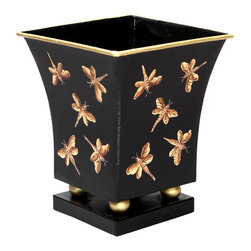 Dragonfly Square Cachepots - Area Rugs
