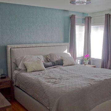 Contemporary Spa-Like Master Bedroom Makeover