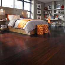Supreme Bamboo Roasted Almond Engineered Bamboo Modern Bedroom
