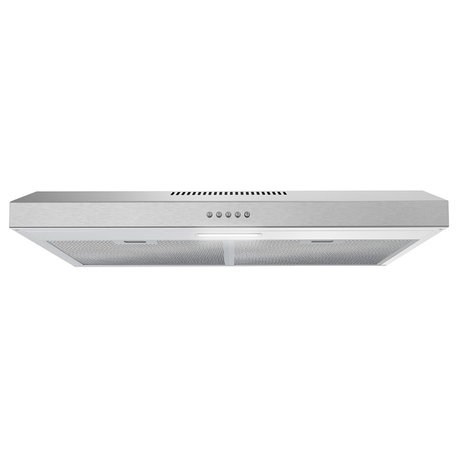 Streamline 30" Carmine Ducted Undermount Range Hood, Stainless Steel