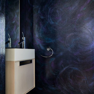 McIntosh Custom Luminous Finish Coats®  Technique - Galaxy Bathroom