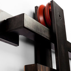 "The Original" Barn Door Hardware by MAIDEN - Barn Door Hardware