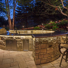 outdoor kitchen