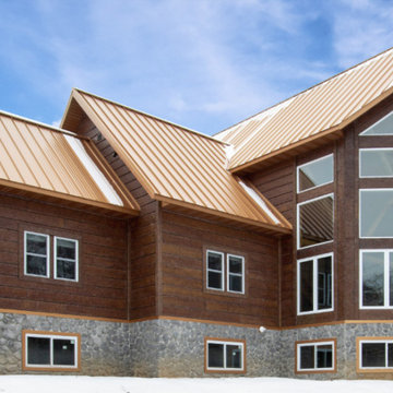 Concrete Log Siding Homes