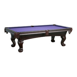 8' Mahogany Lincoln Billiard Table by Imperial - Lifestyle And Leisure
