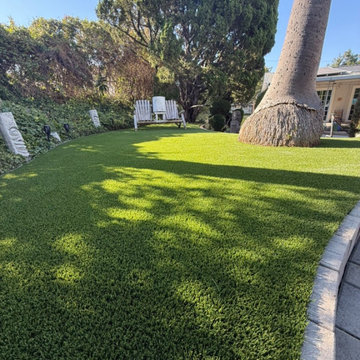 Fresh Green Lawn with Premium Artificial Turf