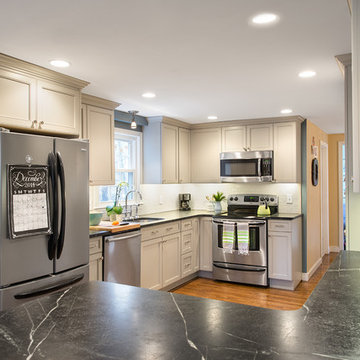Boxborough Transitional Contemporary Kitchen