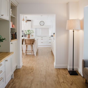 Wakefield Kitchen in Shell by Kitchens by Design