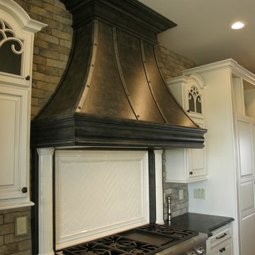 Custom Pewter Range Hood