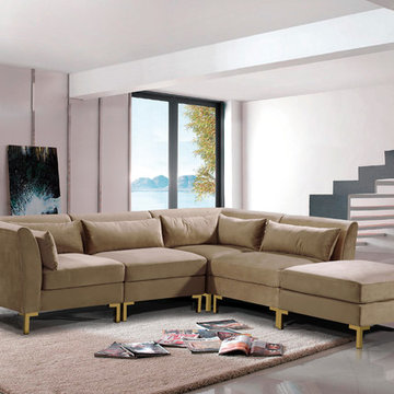 Chic Home Girardi Sectional Sofa, Taupe