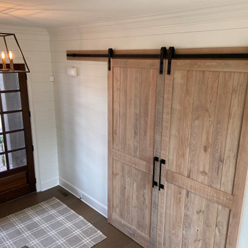 White Oak Sliding Barn Doors