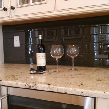 Carr Project - Black glass is mirror-like.