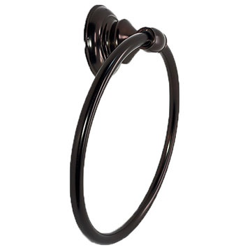 Arista Highlander Collection Towel Ring, Oil Rubbed Bronze