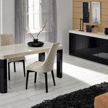 Modern Contemporary Design Zara Dining Table Chairs