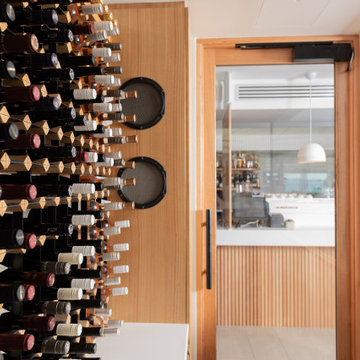 Climate Controlled Wine Cellar at Season Restaurant