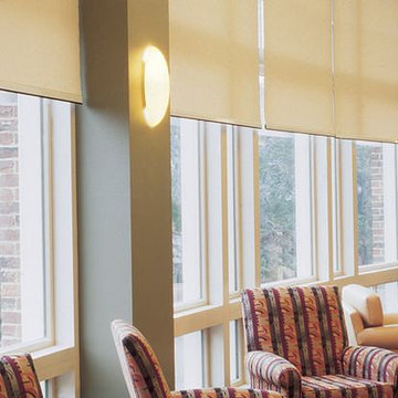 Roller Shades in Condo Common Area