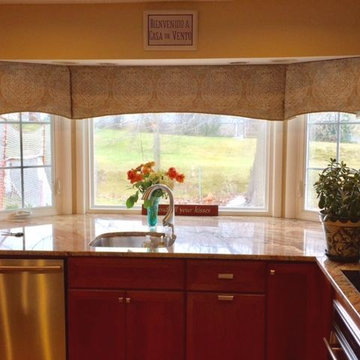 Curved Bay Window Valance