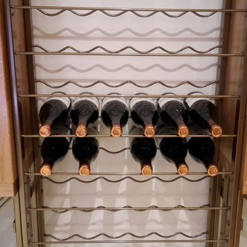 Bronze Metal Wine Racks