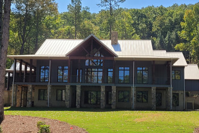 Mountain style exterior home photo in Birmingham
