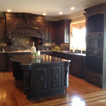 Thompson job, Maple Sable w/ Black Glaze