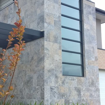 WaterSun Homes St Kilda House using Travertine Tiles