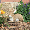 Bashful the Bunny Lying Down Garden Rabbit Statue